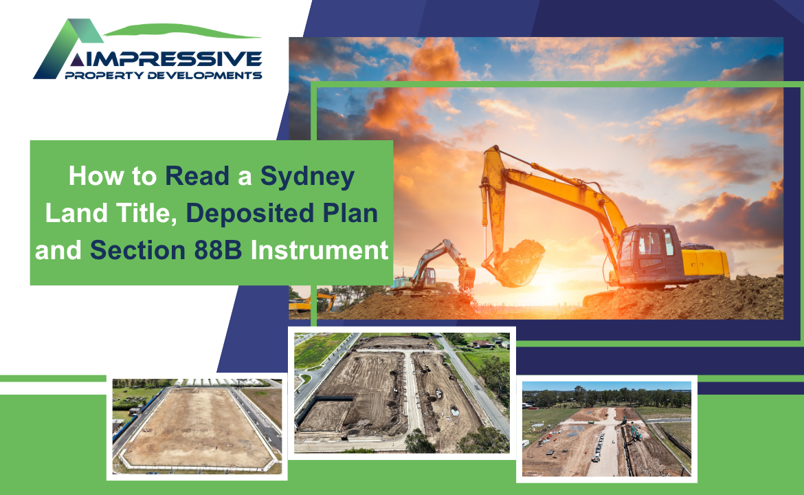 how to read a land title NSW, deposited plan explained, Section 88B instrument explained, land title search NSW, easements restrictions covenants Meta
