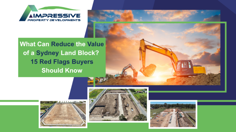 What Can Reduce the Value of a Sydney Land Block 15 Red Flags Buyers Should Know
